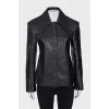 Black jacket with buttons
