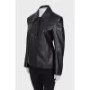 Black jacket with buttons
