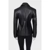 Black jacket with buttons