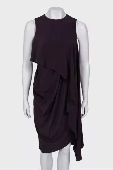Violet midi dress