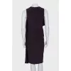 Violet midi dress