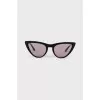Black cat eye sunglasses