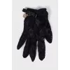Lace black gloves