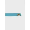 Leather bracelet with tag