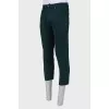 Men's green jeans