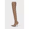 The Hacker Project Knife over the knee boots