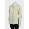Light green printed shirt