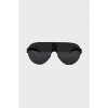 Black sunglasses mask