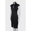 Black short sleeve dress