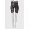 Leggings in signature print
