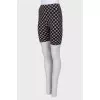 Leggings in signature print