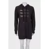 Black fleece dress