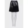 Pleated miniskirt