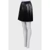 Pleated miniskirt