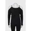 Longsleeve with open shoulders