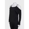 Longsleeve with open shoulders