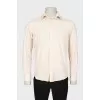 Men's beige shirt