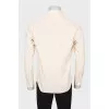 Men's beige shirt