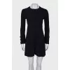 Loose wool dress