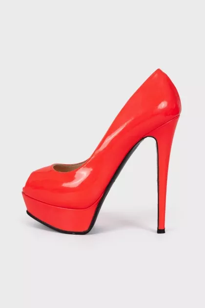 Hot pink stilettos