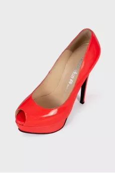 Hot pink stilettos