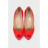 Hot pink stilettos