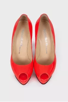 Hot pink stilettos