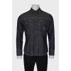 Men's denim shirt