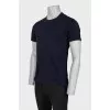 Men's dark blue T-shirt