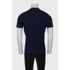 Navy blue men's T-shirt