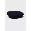 Wool and cashmere cap