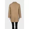 Beige shift coat