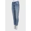 Light blue skinny jeans