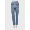 Light blue skinny jeans