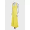 Yellow maxi dress