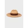 Straw hat with chain