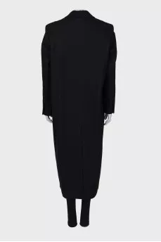 Wool maxi coat