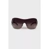 Brown sunglasses mask
