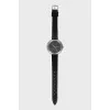 Black stainless steel watch