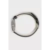 Black stainless steel watch