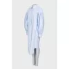 Light blue shirtdress