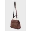 Brown perforated bag
