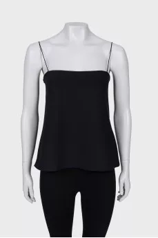 Black top with tag