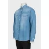 Men's shirt with buttons