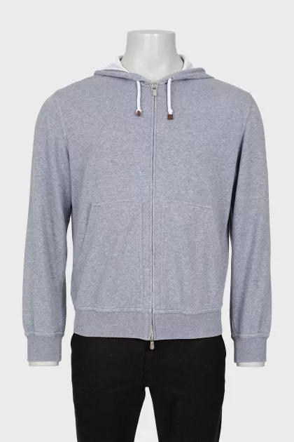 Gray men's sweatshirt