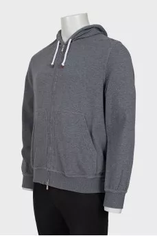 Dark gray men's sweatshirt