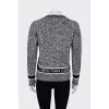 V-neck wool sweater