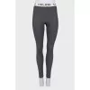 Gray leggings with tag
