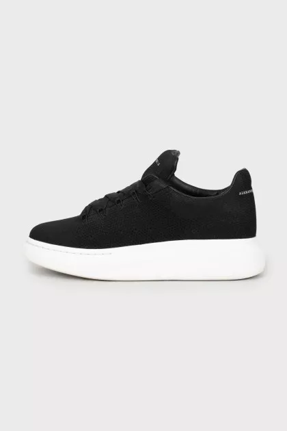 Men's sneakers with white soles