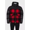 Men's combined down jacket